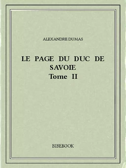 Le page du duc de Savoie II