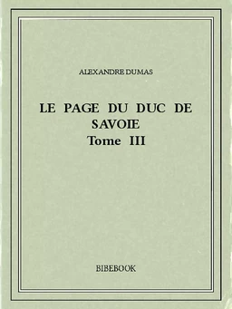 Le page du duc de Savoie III