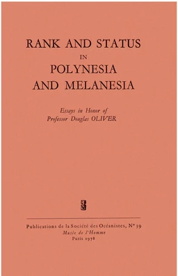 Rank and Status in Polynesia and Melanesia