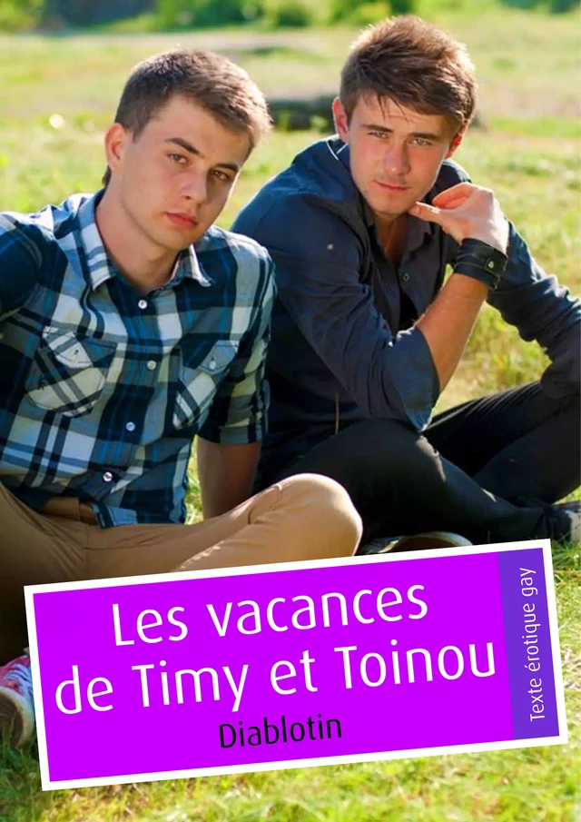 Les vacances de Timy et Toinou (pulp gay) -  Diablotin - Éditions Textes Gais