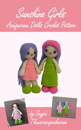 Sunshine Girls Amigurumi Dolls Crochet Pattern