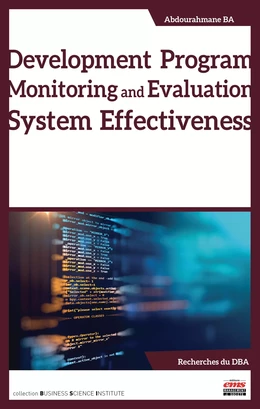 Development Program Monitoring and Evaluation System Effectiveness