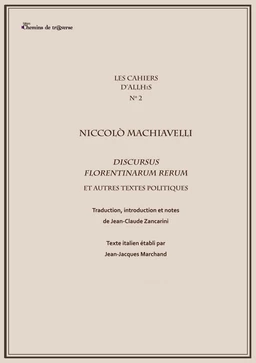 Les cahiers d'Allhis n°2 - Niccolo Machiavel