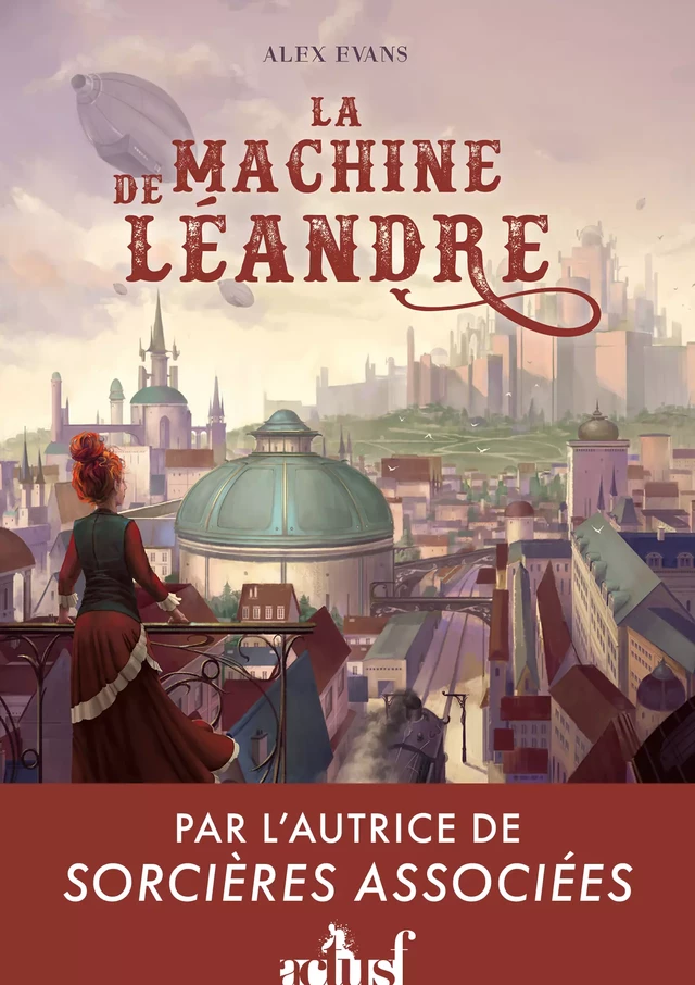 La Machine de Léandre - Alex Evans - Nouvelles Éditions Actu SF