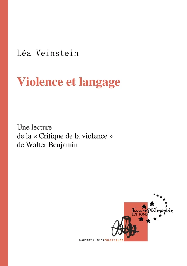 Violence et langage - Léa Veinstein - EuroPhilosophie Éditions