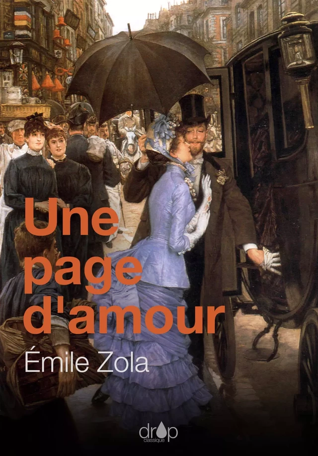 Une page d'amour - Émile Zola - Les éditions Pulsio