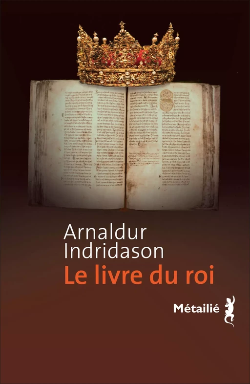 Le livre du roi - Arnaldur Indridason - Métailié