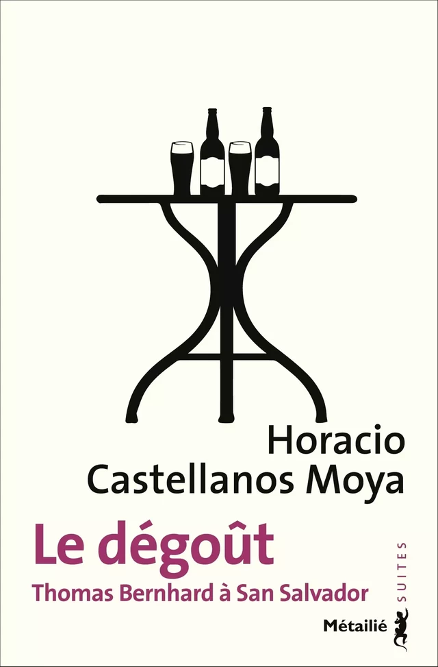 Le dégoût - Thomas Bernhard à San Salvador - Horacio Castellanos Moya - Métailié