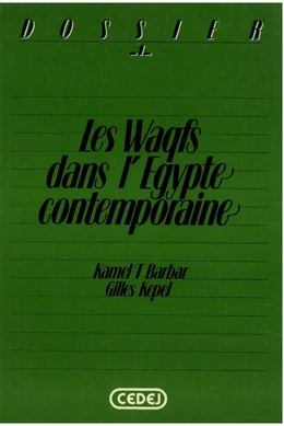 Les Waqfs dans l’Égypte contemporaine