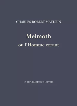 Melmoth ou l'Homme errant