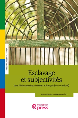 Esclavage et subjectivités