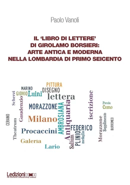 Il ‘Libro di lettere' di Girolamo Borsieri