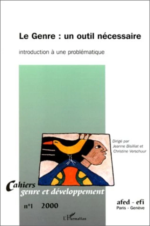 Le genre : un outil nécessaire - Christine Verschuur - Editions L'Harmattan