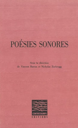 Poésies sonores