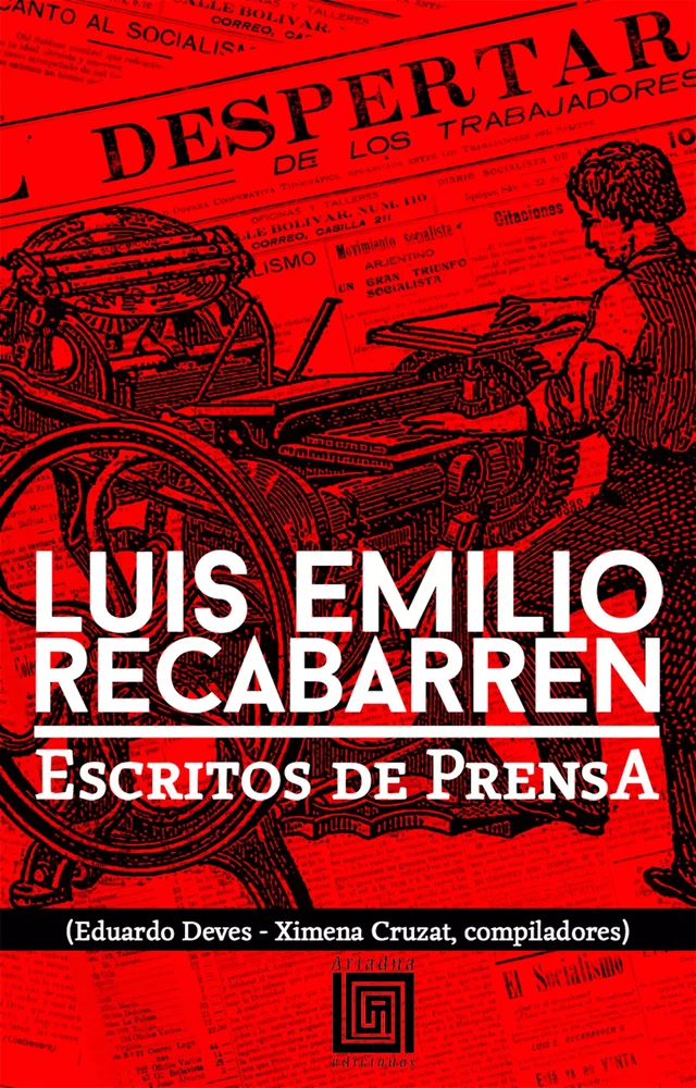 Luis Emilio Recabarren - Eduardo Devés Valdés, Ximena Cruzat Amunátegui - Ariadna Ediciones