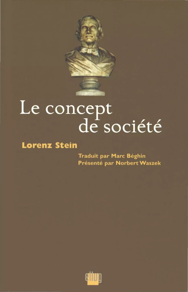 Le concept de société - Lorenz von Stein - UGA Éditions