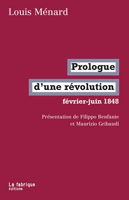 Prologue d'une révolution