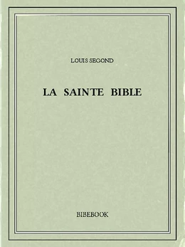 La Sainte Bible