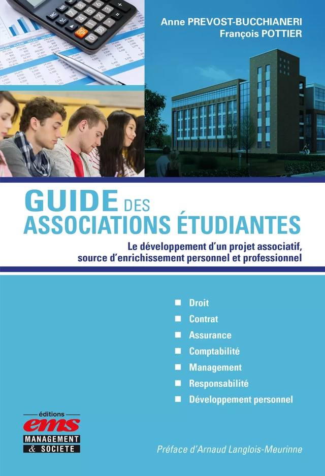 Guide des associations étudiantes - Anne Prevost-Bucchianeri, François Pottier - Éditions EMS