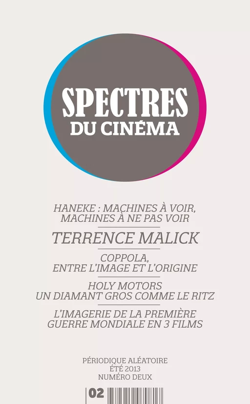 Spectres du cinéma 2 - - (Borges), Lorin Louis, Simon Pellegry, Adèle Mees-Baumann, Stéphane Pichelin, Jerzy P., Balthazar Claës, Pietro Torrigiani - LettMotif