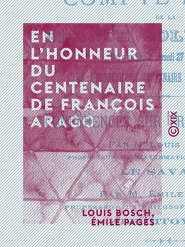 En l'honneur du centenaire de François Arago