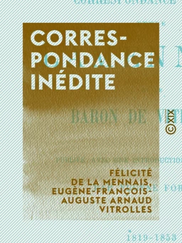 Correspondance inédite