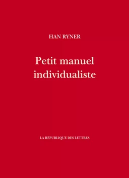 Petit manuel individualiste