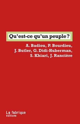 Qu'est-ce qu'un peuple ?