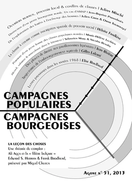 Campagnes populaires, campagnes bourgeoises