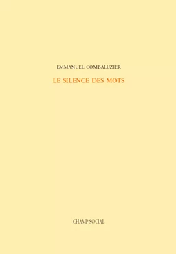 Le silence des mots