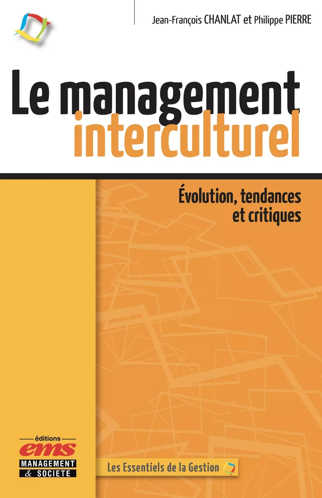 Le management interculturel - Jean-François Chanlat, Philippe Pierre - Éditions EMS