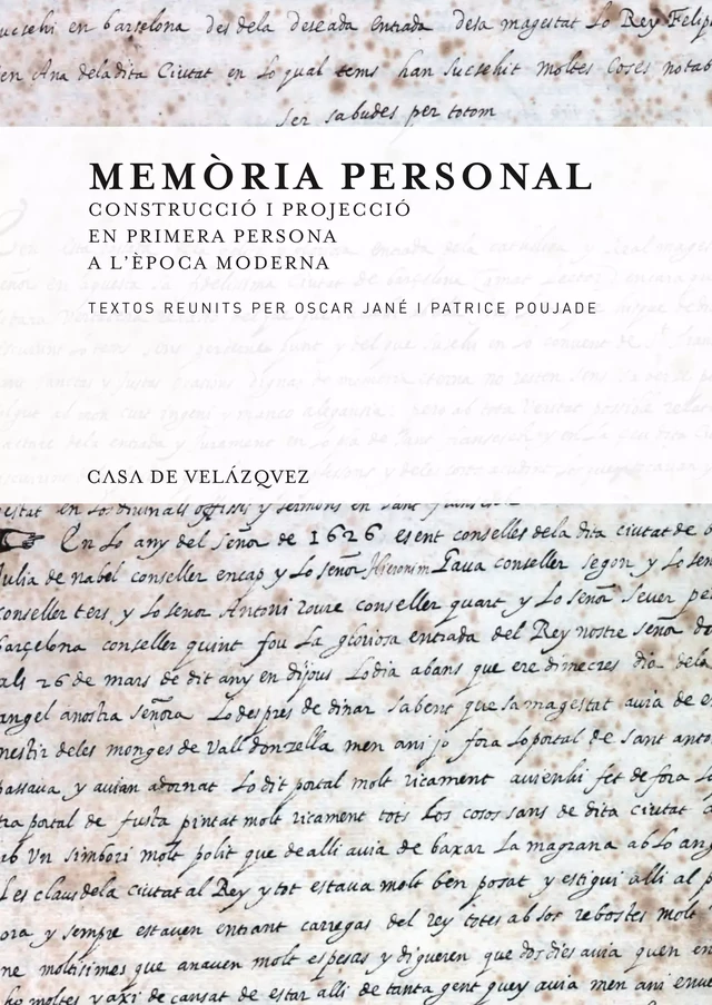 Memòria personal -  - Casa de Velázquez