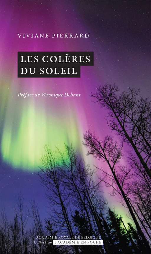 Les colères du soleil - Viviane Pierrard - Académie royale de Belgique