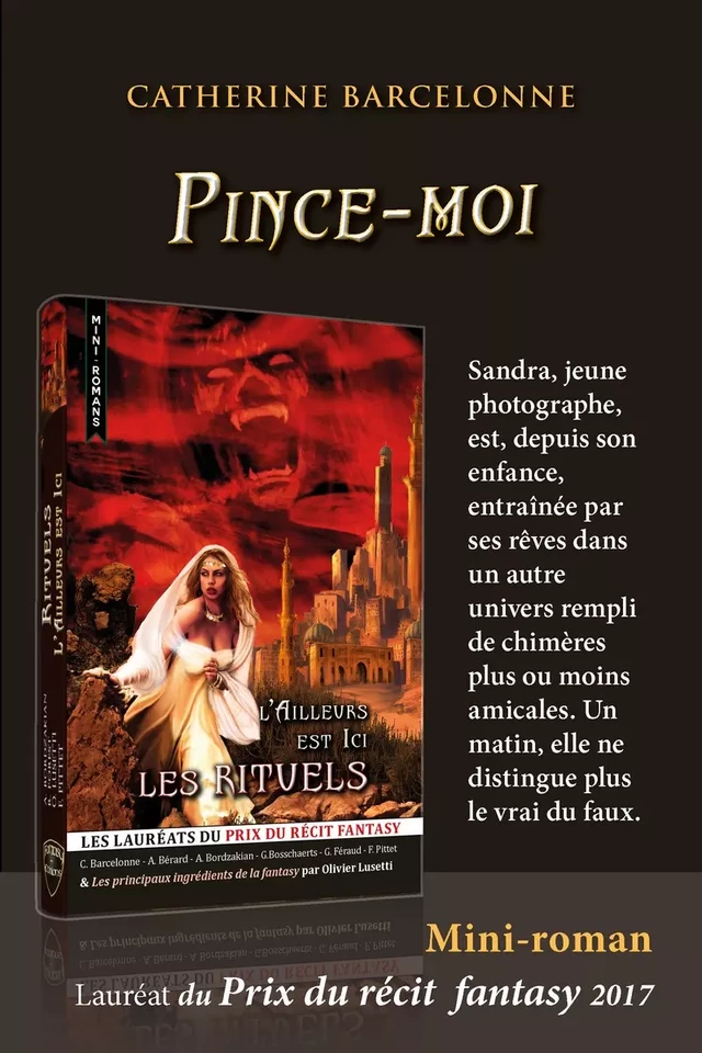 Pince-moi - Catherine Barcelonne - Fantasy.éditions.rcl