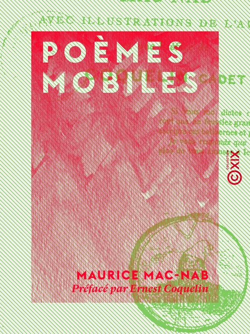 Poèmes mobiles - Maurice Mac-Nab, Ernest Coquelin - Collection XIX