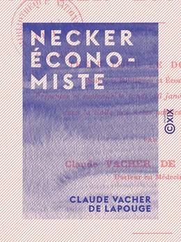 Necker économiste