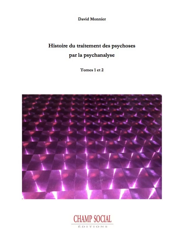 Histoire du traitement des psychoses par la psychanalyse Tome 1 et 2 - David Monnier - Champ social Editions