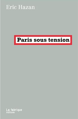 Paris sous tension