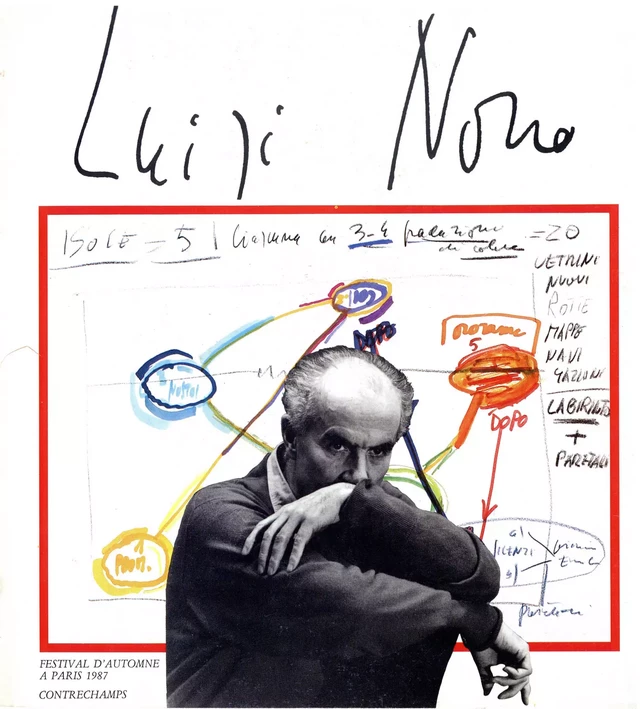 Luigi Nono -  - Éditions Contrechamps