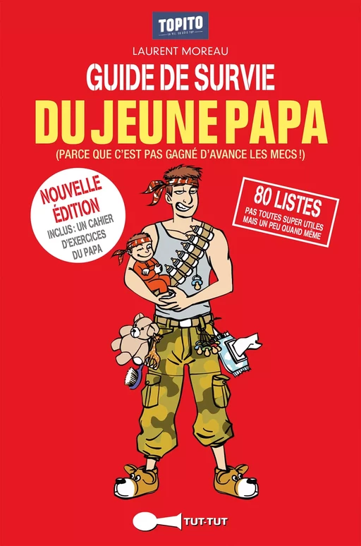 Guide de survie du jeune papa - Laurent Moreau - Leduc Humour