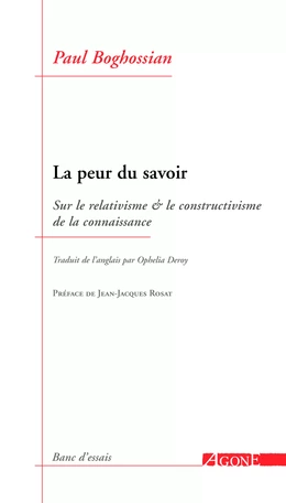 La Peur du savoir