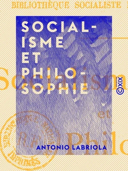 Socialisme et Philosophie