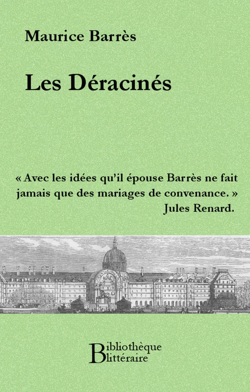 Les Déracinés - Maurice Barrès - Bibliothèque malgache