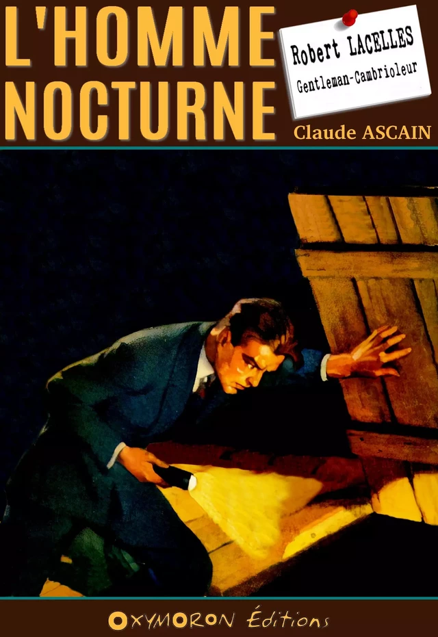 L'homme nocturne - Claude Ascain - OXYMORON Éditions