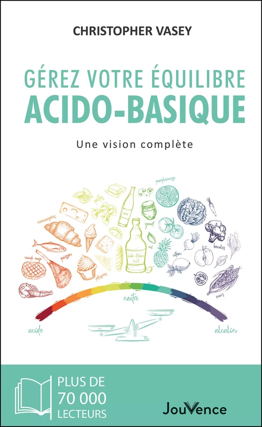 Gérez votre équilibre acido-basique - Christopher Vasey - Éditions Jouvence