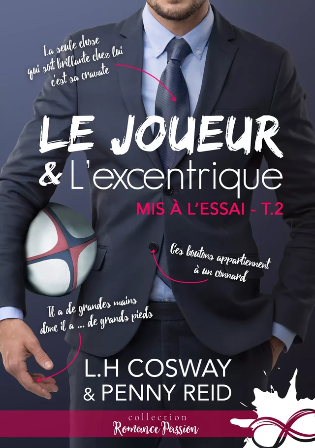 Le joueur et l'excentrique - Penny Reid, L.H. Cosway - Collection Infinity