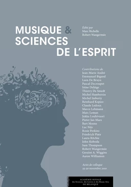 Musique et sciences de l'esprit