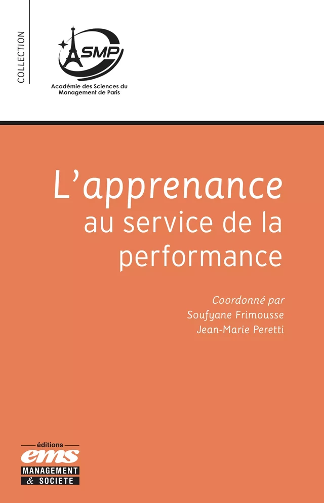 L'apprenance au service de la performance - Soufyane Frimousse, Jean-Marie Peretti - Éditions EMS