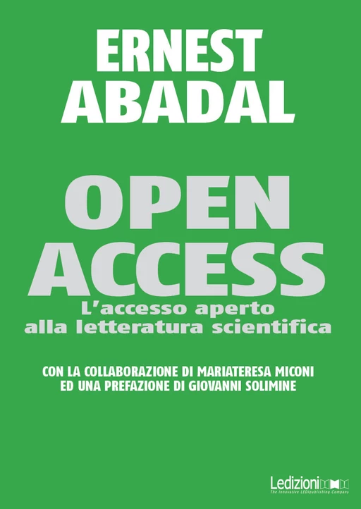 Open Access - Ernest Abadal - Ledizioni