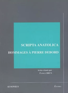 Scripta anatolica